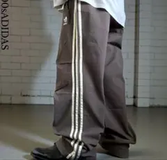 00s old adidas 綿100% バギートラックパンツ ヘビーオンス
