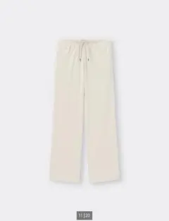 リブプルオンパンツ　Sサイズ　ナチュラル