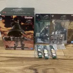 未開封 一番くじ リヴァイ MASTERLISE フィギュア 進撃の巨人 セット