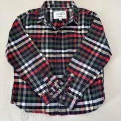 アーノルドパーマー　チェック柄 長袖シャツ 120cm