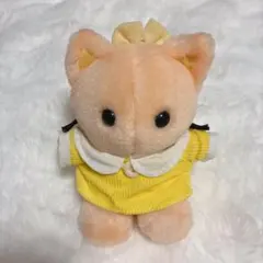 レトロ ピーナッツクラブ ねこ ぬいぐるみ 猫 オレンジ