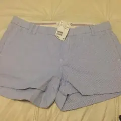 新品未使用♡H&M ブルーストライプ ショートパンツ