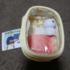 [最安値‼️]お文具さんといっしょ フィギュア付きポーチ