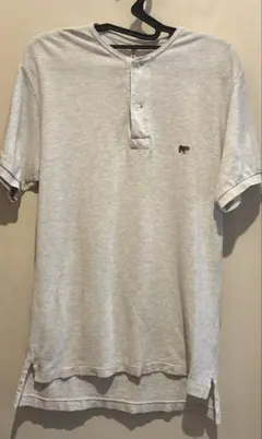 SCYE BASICS 鹿の子ヘンリーネック Tシャツ 36サイズのサムネイル