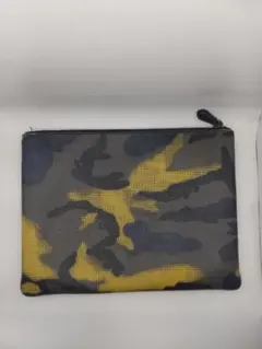 COACH カモフラージュ柄 クラッチバッグ