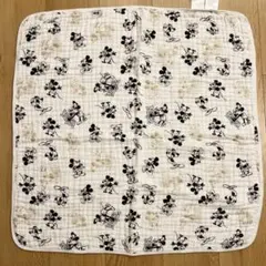 エイデンアンドアネイ　おくるみ　ミッキー　ベビーブランケット　ガーゼケット