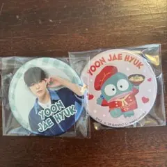 TREASURE はぴだんぶいカフェ・ジェヒョク缶バッチ