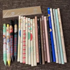 昭和レトロ 昭和ファンシー Lemon Village 鉛筆 シャープペン 定規