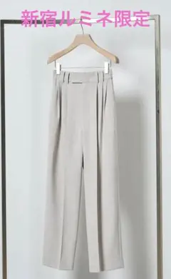 リネン カジュアルパンツ