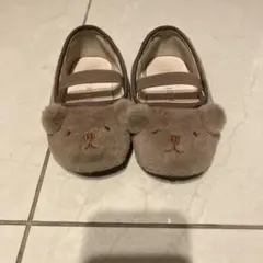 クマの顔デザイン靴　くつ