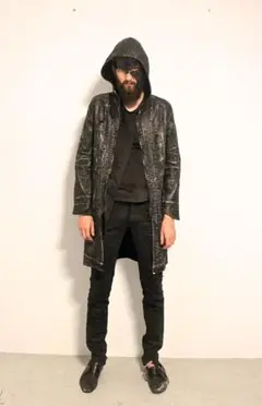 ロングコート フード付き fagassent
