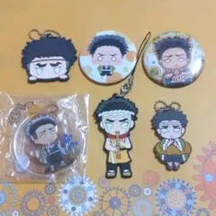 鬼滅の刃 ラバーストラップ 缶バッジ ラバスト　アクリルスタンド