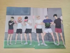 ハイキュー クリアファイル2枚 セブンコラボ
