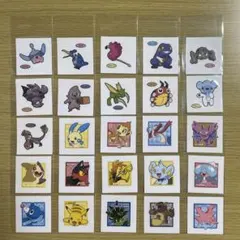 パウンドC 25枚　ポケモンデコキャラシール　①