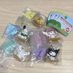 【新品】サンリオキャラクターズ ブランコ コンプリートまとめ売り ガチャガチャ