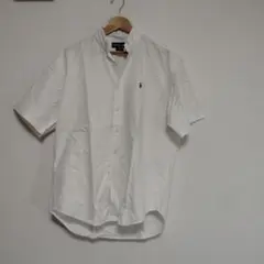 Ralph Lauren Blake 半袖シャツ ホワイト M表記 実寸XL