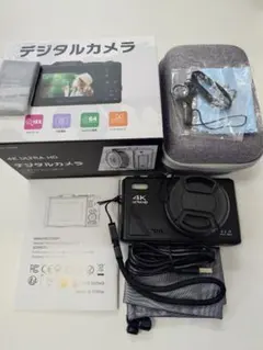 24時間限定セール 一度使用 動作確認済 5K Ultra HD デジタルカメラ 