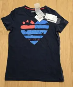 け*こ様 新品タグ付き　トミーヒルフィガー　 ネイビー ハート　半袖Tシャツ 1