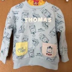 トーマス トレーナー 水色 100cm