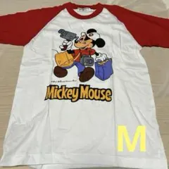 ◯ ディズニー　Disney レトロ　ミッキー tシャツ