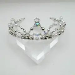 バレエティアラ　シルバーパール　フロリナ　パドシス　銀　姫　プリンセス　キラキラ