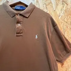 【Polo by Ralph Lauren】ラルフポロシャツブラウン90〜00sのサムネイル