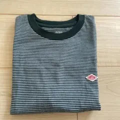 DANTON ダントン　Tシャツ　クルーネック　綿ポリエステル　ショート丈