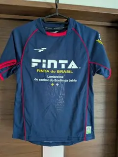 FINTA フィンタ プラクティスシャツ ネイビー 130cmのサムネイル