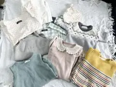 ベビー服11点　コニー5点、モンベベ、ネクストベビー等