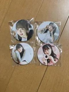 ファントムシータ 美雨 アイドル 缶バッジ 4個セット アイドルファイル