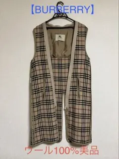 【BURBERRY】バーバリー ウールライナー イングランド製 美品のサムネイル