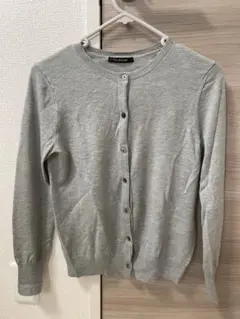 Pas de calais ウールカーディガン　グレーのサムネイル