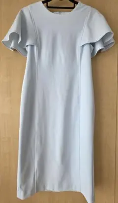 【カルバンクライン】オケージョンドレス スカイブルー サイズM