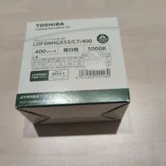 TOSHIBA LED電球 LDF4NHGX53/C7/400 5000K