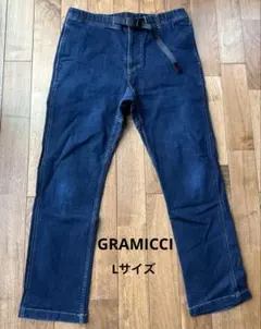 GRAMICCI ダークブルー デニムパンツ L