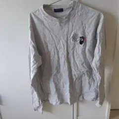 BACK NUMBER グレー 長袖カットソー