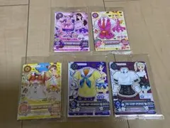 【未開封】セブンイレブン　アイカツ　カード　5種
