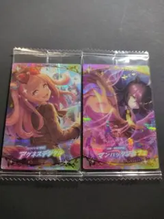 ウマ娘プリティーダービー　ウエハースカード　2枚セット