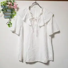 a.v.v アーヴェヴェ【XS】レディース✨シャツ ブラウス リボン 可愛い