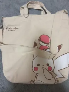 ピカチュウ　ショルダートートバッグ
