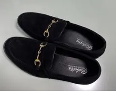 売り切り価格！ ビット ローファー スウェード調 約27 〜 27.5