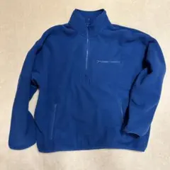 【新品未使用】GAP ボア オーバーサイズ ハーフジップ ロゴプルオーバー