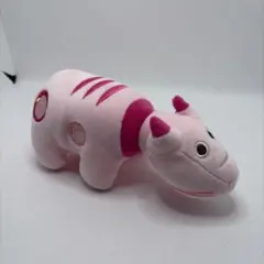 ガラガラべこ　ぬいぐるみ 桃　赤べこ