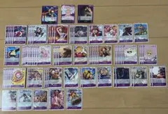ワンピースカードゲーム 紫フォクシーデッキパーツ まとめ売り - メルカリ