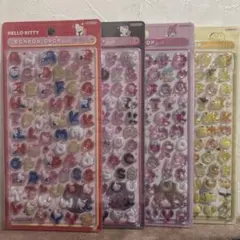 正規品　ボンボンドロップシール　もじ　ハローキティ　マイメロディ　ポムポムプリン