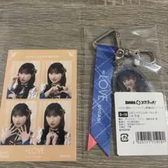 ＝LOVE イコラブ 4カットフォト リボンアクリルキーホルダー　山本杏奈