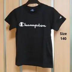 【値下げ】Champion チャンピオン Tシャツ ブラック 140のサムネイル