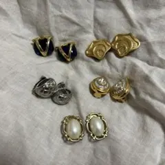 ビンテージイヤリング セット 5ペア