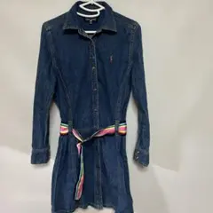 ラルフローレン　Polo Jeans Co. デニム長袖ワンピース 150