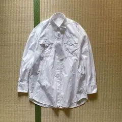 美品 Frank&Eileen ルーク 長袖コットンシャツ M相当 白 - メルカリ